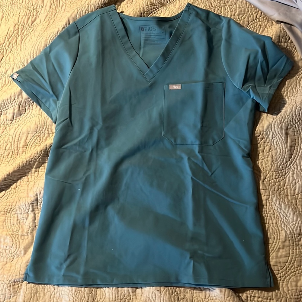 Figs hydrogreen catarina scrub top